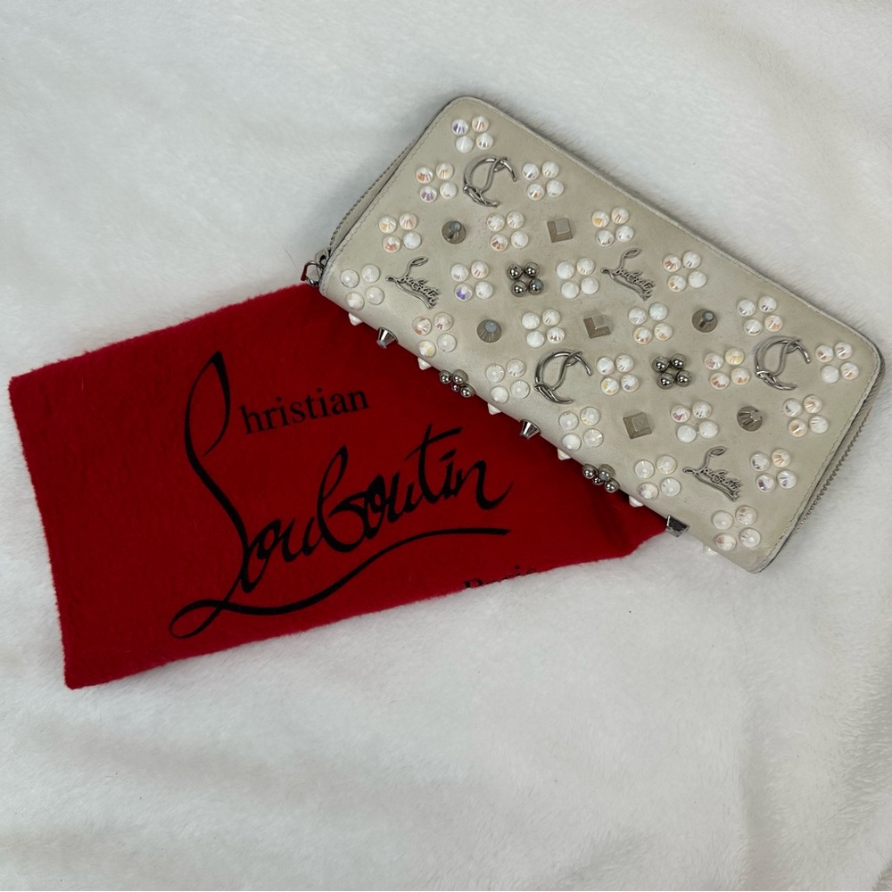 Christian Louboutin Panettone Wallet, Dust Bag, and COA
